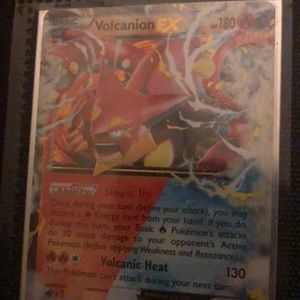 VolcanionEX Pokémon card XY173